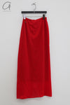 SAMUEL GUI YANG 25 Spring/Summer Tops/Skirts SGY-SS25ASK11-1-2-LYCHEESHELL Red Skirt SGY-SS25ATP12